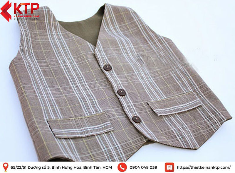áo vest đẹp mắt được sản xuất kể từ giấy tờ gói quà
