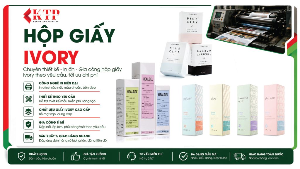 [Tìm Hiểu] Hộp Giấy Ivory Là Gì? Ứng Dung Của Giấy Ivory