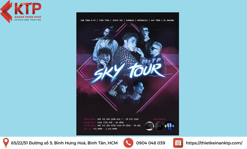 poster Sky Tour