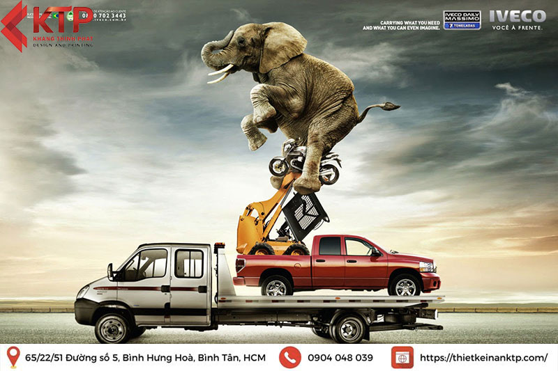 mẫu poster quảng cáo xe