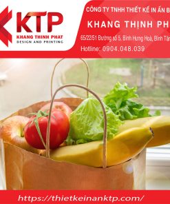 Dịch vụ in túi giấy đựng hoa quả tại Khang Thịnh Phát