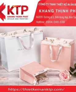 Dịch vụ in túi giấy đựng mỹ phẩm tại Khang Thịnh Phát