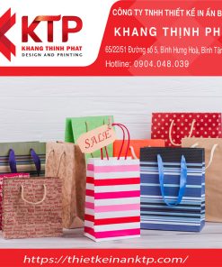 Dịch vụ in túi giấy số lượng ít tại Khang Thịnh Phát