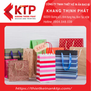 Dịch vụ in túi giấy số lượng ít tại Khang Thịnh Phát
