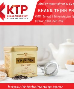 Dịch vụ in hộp thiếc đựng trà tại Khang Thịnh Phát