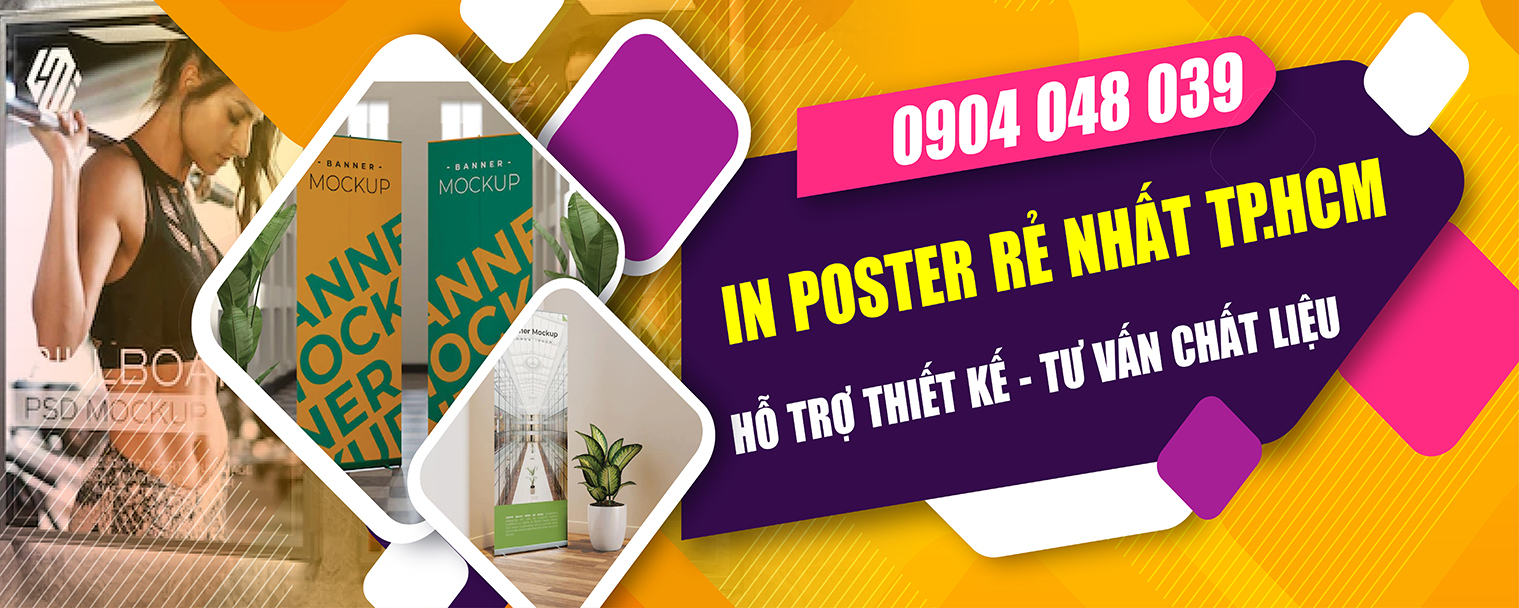 In poster giá rẻ TPHCM
