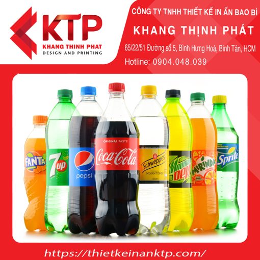 Dịch vụ in bao bì chai nhựa tại Khang Thịnh Phát