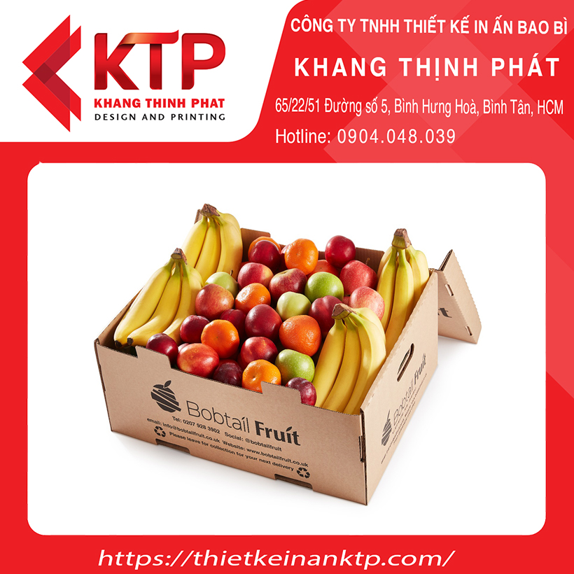 Dịch vụ in hộp giấy đựng trái cây tại Khang Thịnh Phát