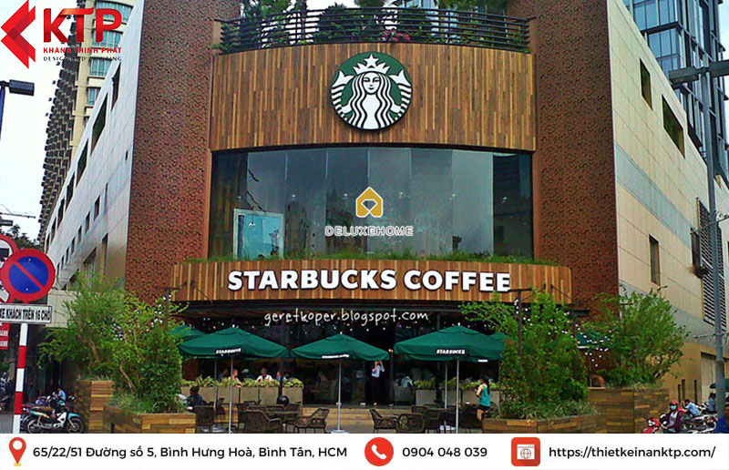 mẫu logo đẹp sáng tạo của Starbucks