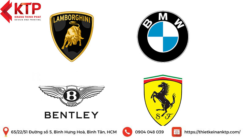 các mẫu logo công ty xe hơi