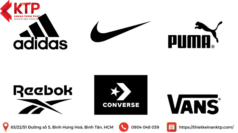 các mẫu logo đẹp sáng tạo của thương hiệu thể thao