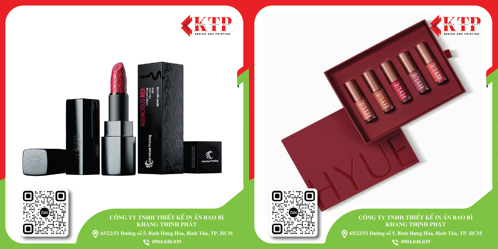 hộp giấy đựng son môi hộp giấy đựng son môi