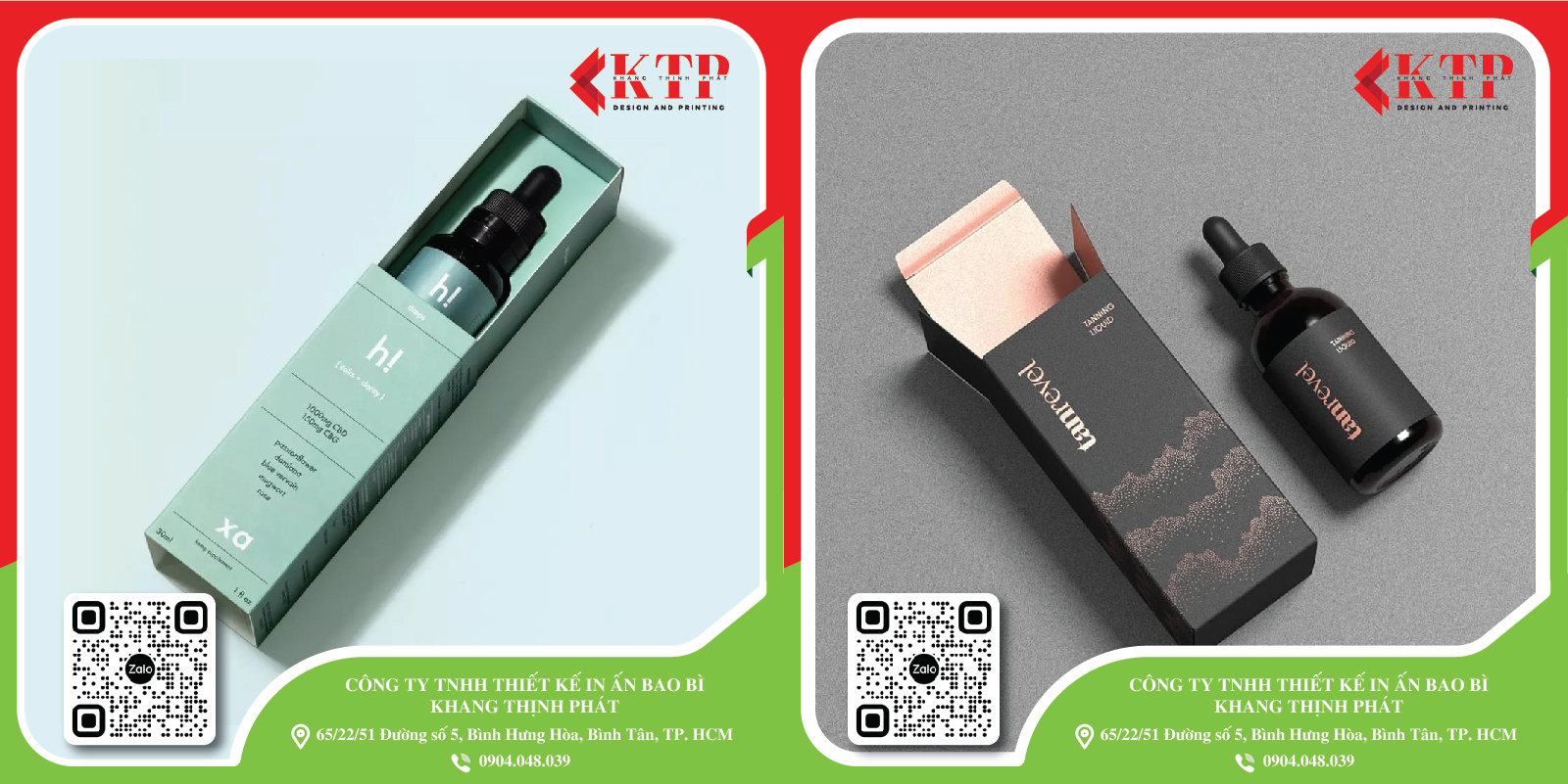 hộp giấy đựng serum hộp giấy đựng serum
