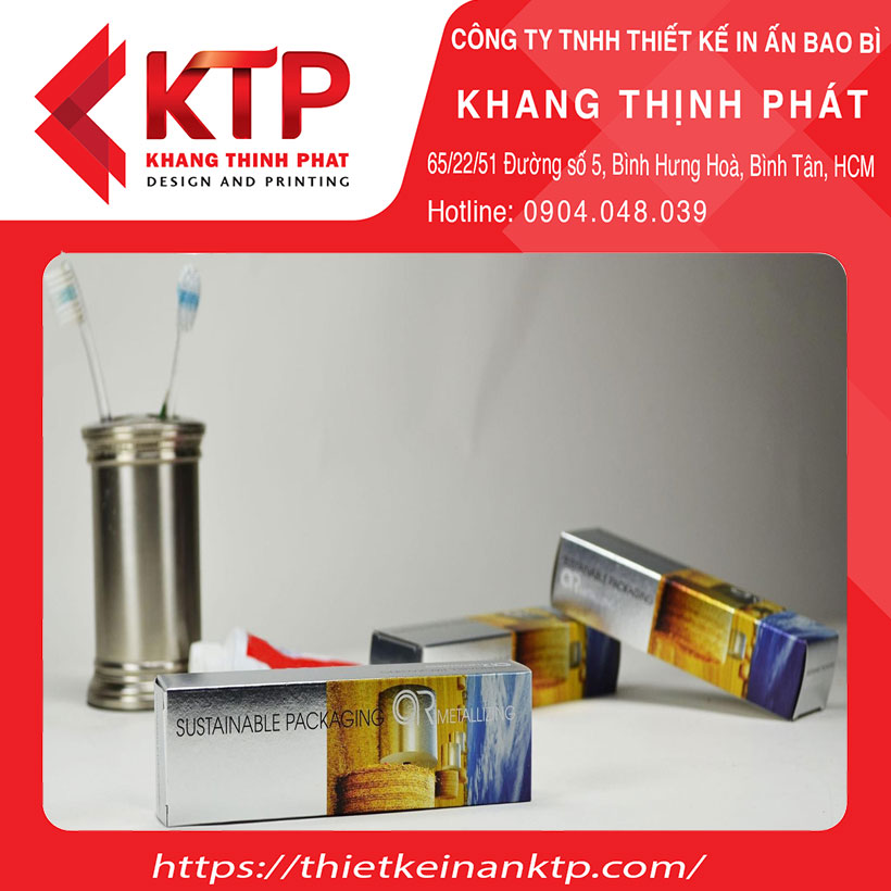 Khang Thịnh Phát là đơn vị sản xuất hộp giấy metalize uy tín, chất lượng trên thị trường hiện nay 