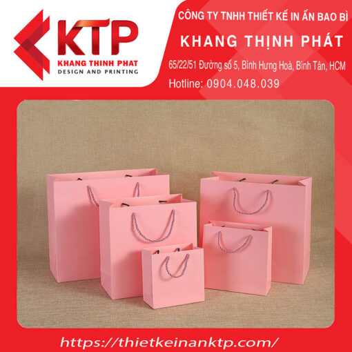 Khang Thịnh Phát là đơn vị in túi giấy đựng quần áo uy tín tại TP.HCM