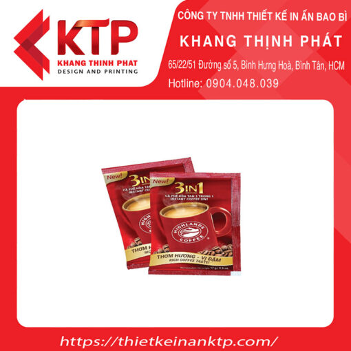 Khang Thịnh Phát chuyên in bao bì cà phê hòa tan uy tín chất lượng 
