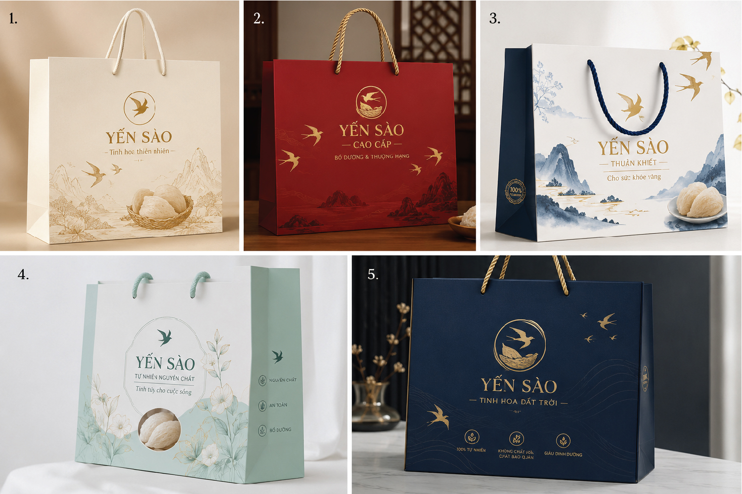 Khang Thịnh Phát - In túi giấy đựng yến sao giá rẻ tại HCM