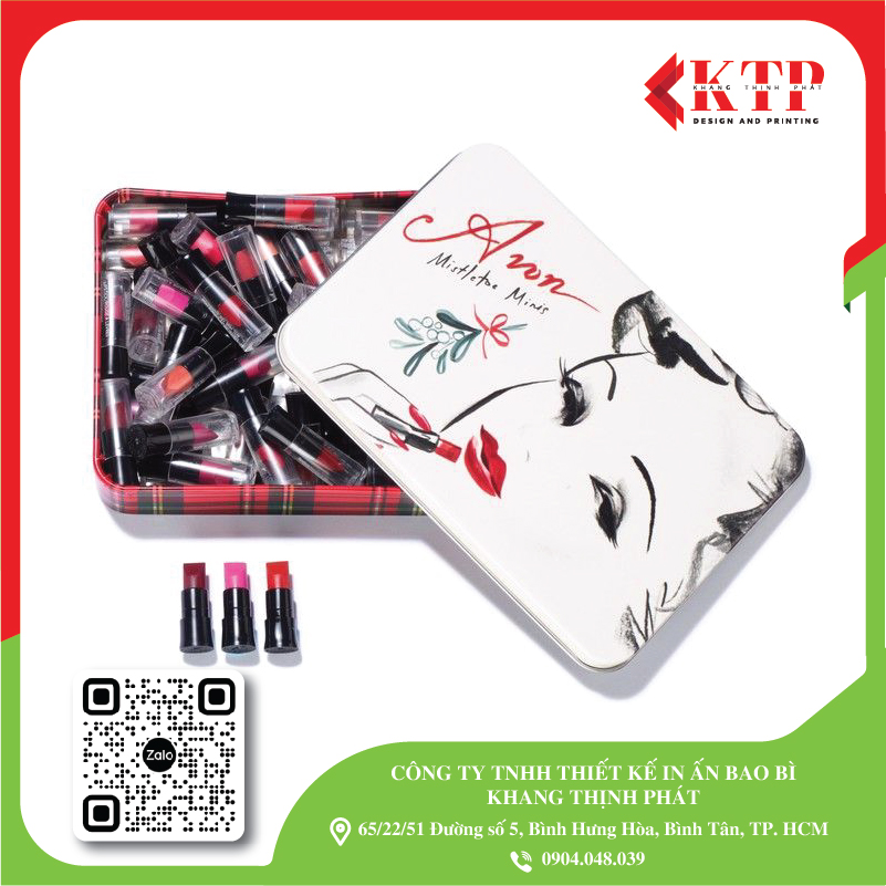 Thiết kế hộp thiếc mỹ phẩm Thiết kế hộp thiếc mỹ phẩm
