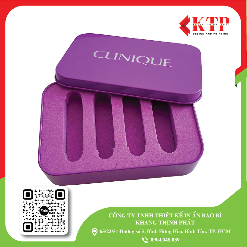 Hộp thiếc mỹ phẩm cao cấp Hộp thiếc mỹ phẩm cao cấp