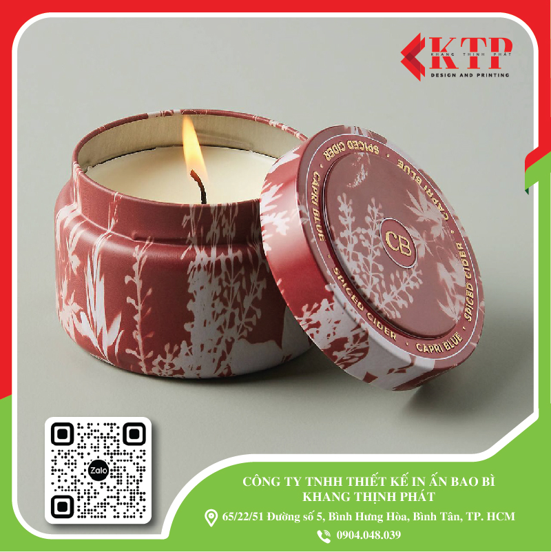 Cơ sở sản xuất hộp thiếc đựng nến Cơ sở sản xuất hộp thiếc đựng nến