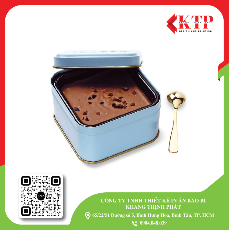 Mẫu hộp thiếc thực phẩm cao cấp Mẫu hộp thiếc thực phẩm cao cấp