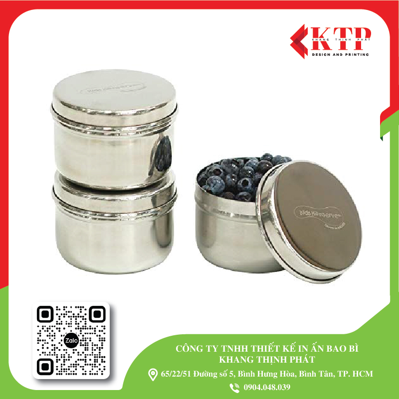 Hộp thiếc đựng thực phẩm cao cấp Hộp thiếc đựng thực phẩm cao cấp