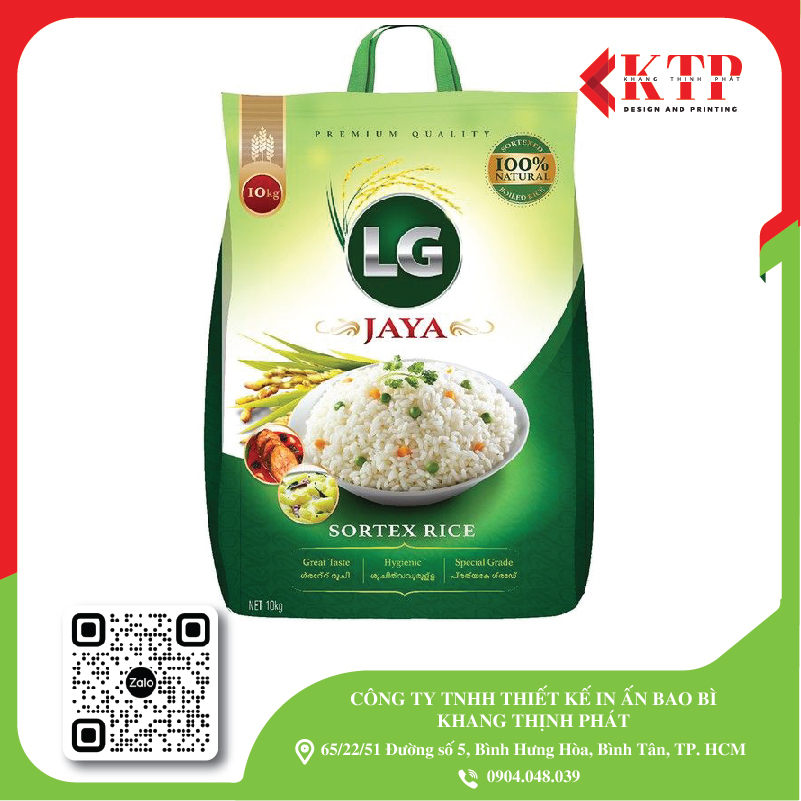 Túi nhựa đựng gạo xuất khẩu Túi nhựa đựng gạo xuất khẩu