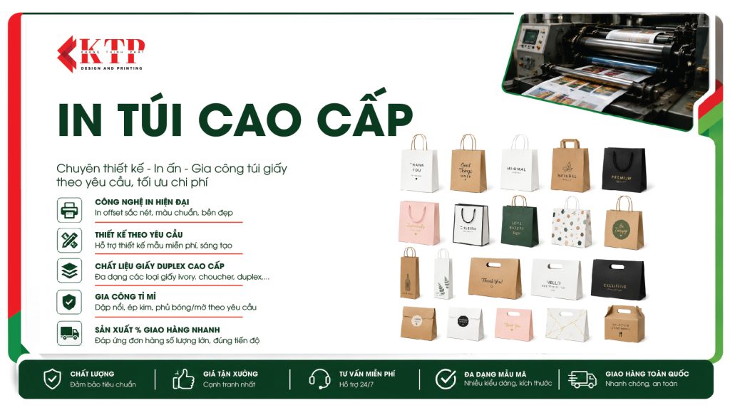 In Túi Giấy Cao Cấp