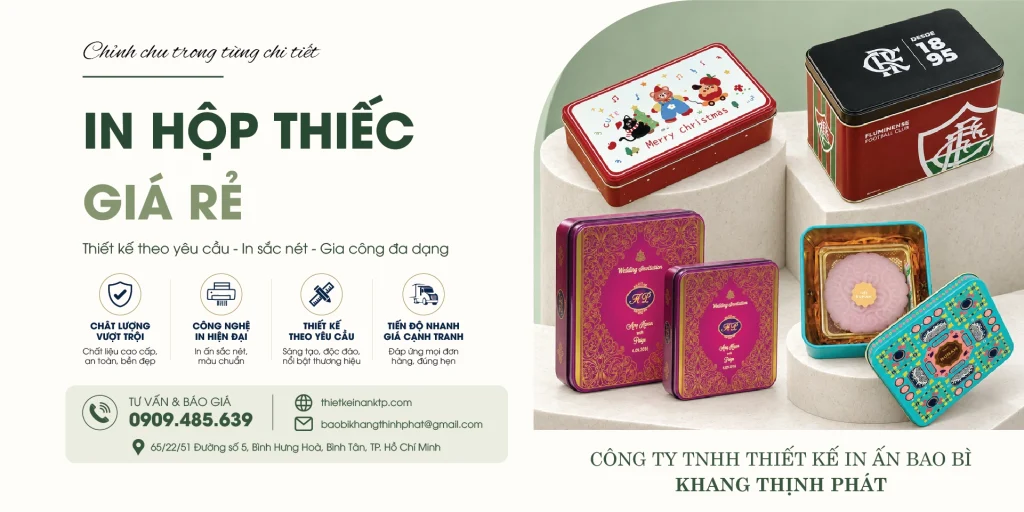 In Hộp Thiếc Giá Rẻ – Giải Pháp Tối Ưu Cho Doanh Nghiệp