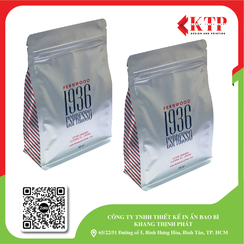Thiết kế túi zip bạc Thiết kế túi zip bạc