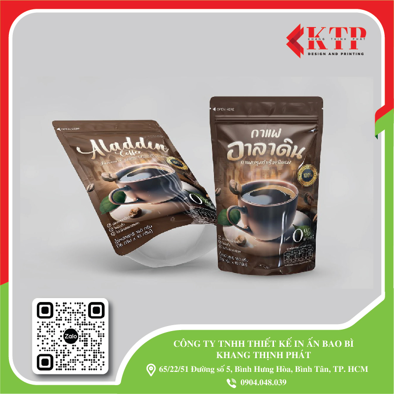 cty in túi zip đáy đứng giá rẻ