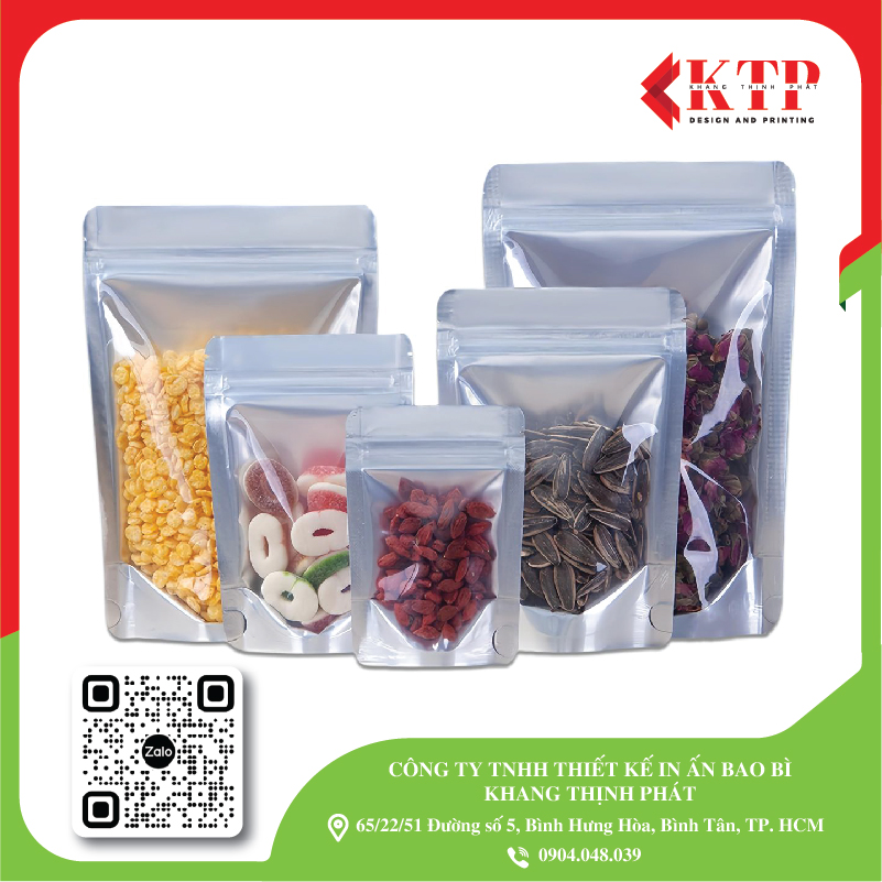 dịch vụ in túi zip đáy đứng giá rẻ hcm