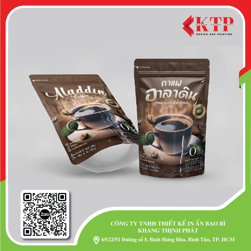 cty in túi zip đáy đứng giá rẻ