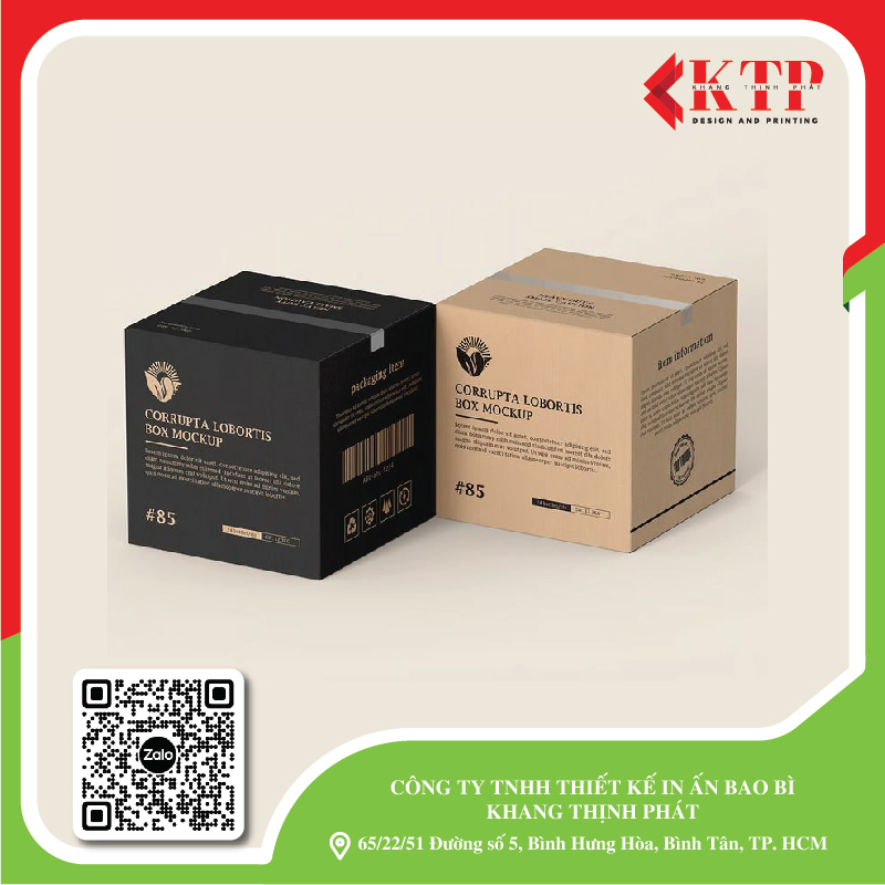 thiết kế hộp giấy mỹ phẩm