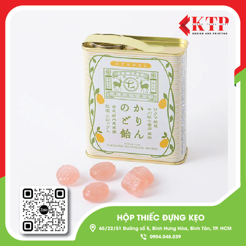 Hộp thiếc đựng kẹo cao cấp Hộp thiếc đựng kẹo cao cấp