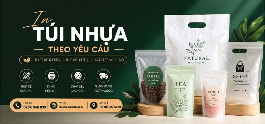 In Túi Nhựa Theo Yêu Cầu – Bao Bì Thiết Kế Riêng Cho Doanh Nghiệp