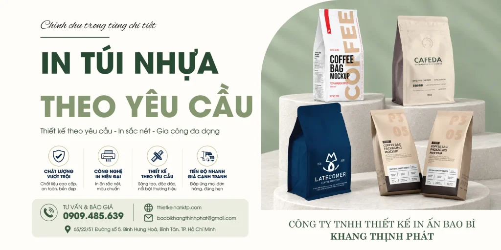 In Túi Nhựa Theo Yêu Cầu – Bao Bì Thiết Kế Riêng Cho Doanh Nghiệp