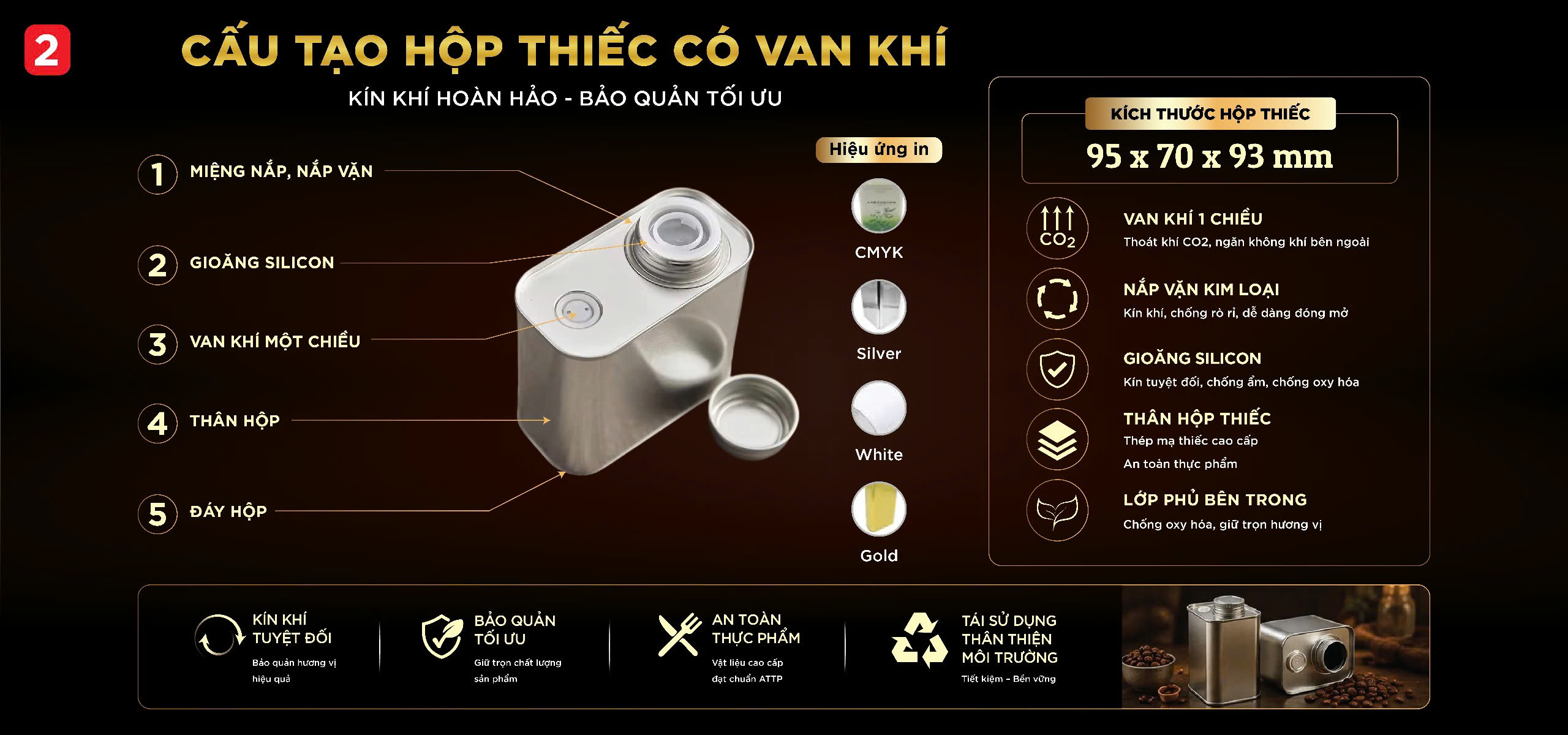 cấu tạo của hộp thiếc có van khí cấu tạo của hộp thiếc có van khí