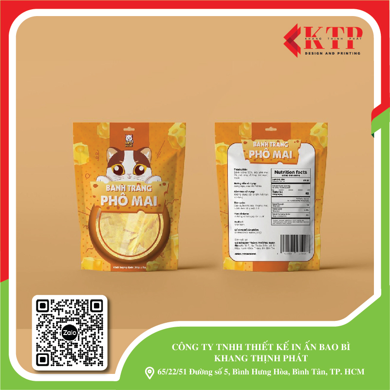 Túi zipper đựng bánh tráng Túi zipper đựng bánh tráng