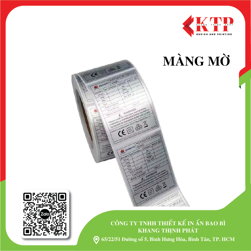In decal xi bạc In decal xi bạc