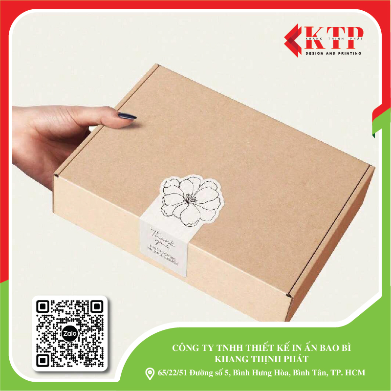 In tem dán hộp In tem dán hộp