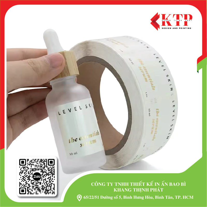 In tem dán sản phẩm In tem dán sản phẩm