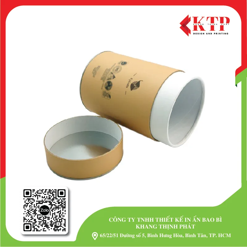 mẫu lon giấy đựng trà mẫu lon giấy đựng trà