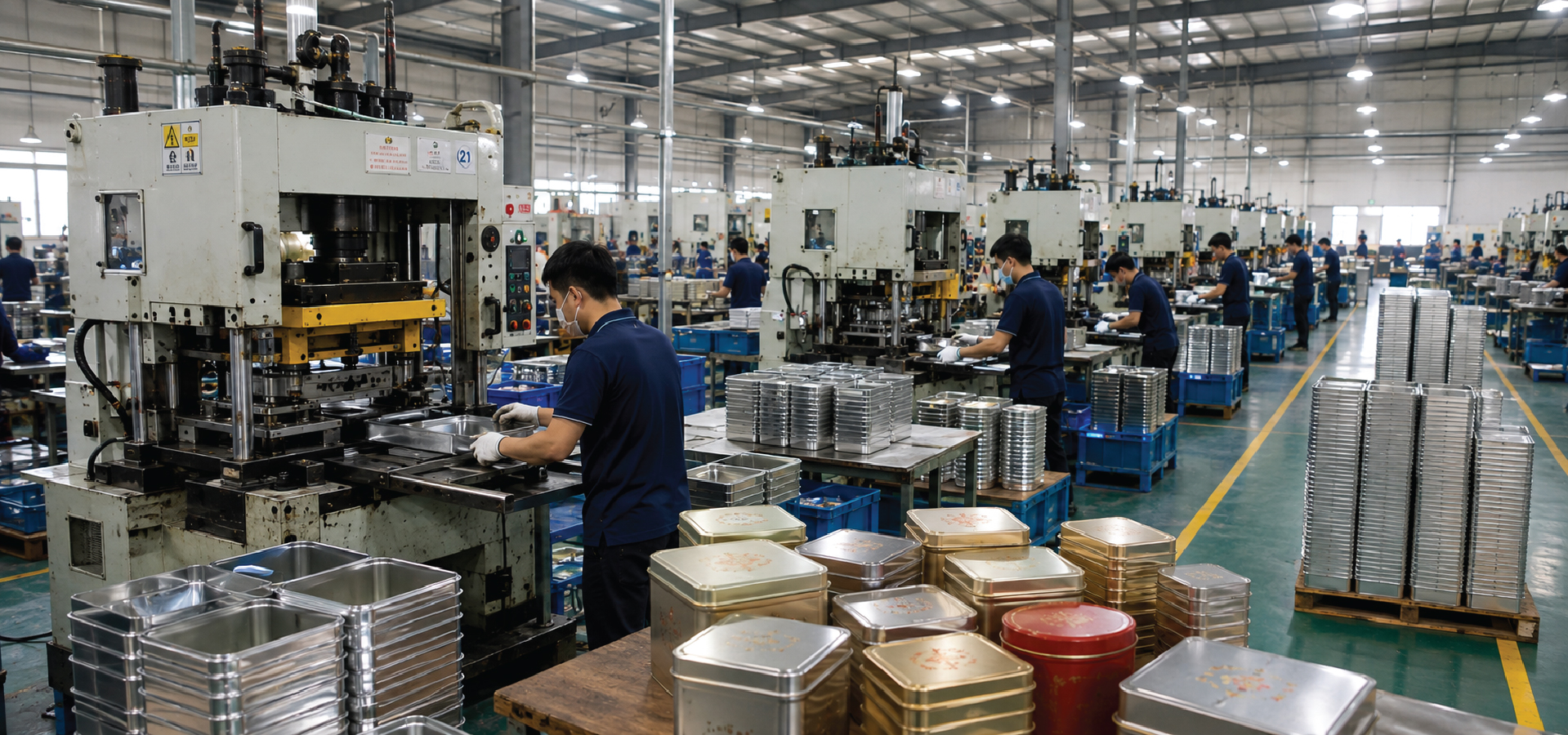 Xưởng sản xuất hộp thiếc