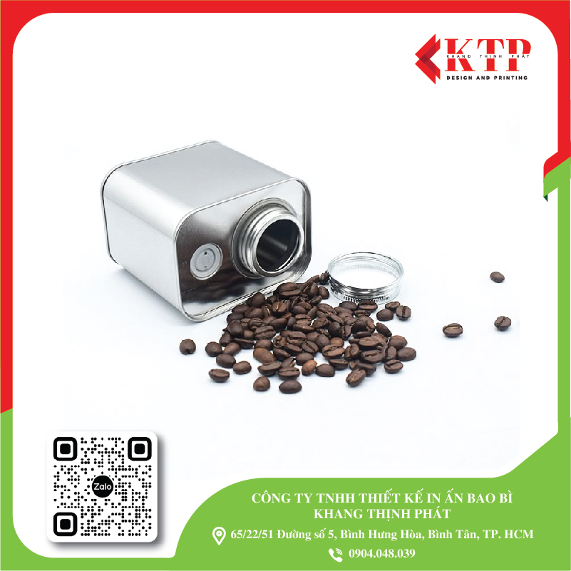 hộp thiếc có van khí