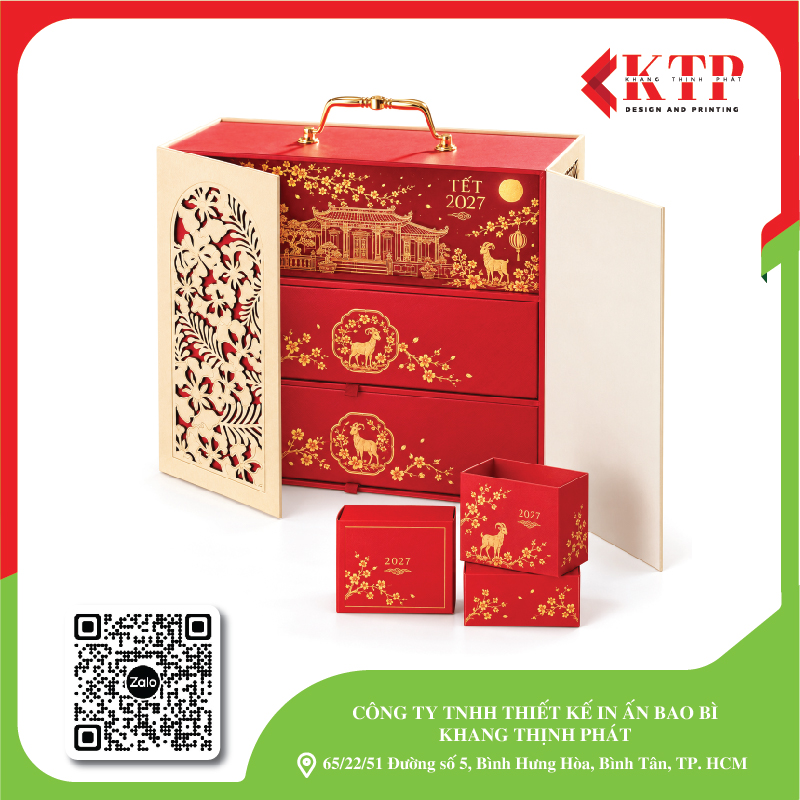 Hộp quà Tết 2027 – Trao thành ý, gửi lời tri ân