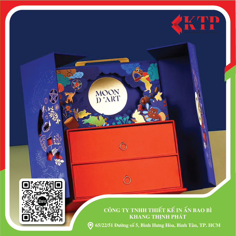 Hộp Tết 2 tầng Hộp Tết 2 tầng