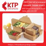 Hộp giấy thức ăn ngày càng được yêu thích