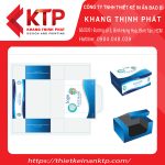 Bản vẽ thiết kế hộp giấy đựng khẩu trang