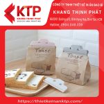 Bánh ngọt được bảo quản trong túi giấy